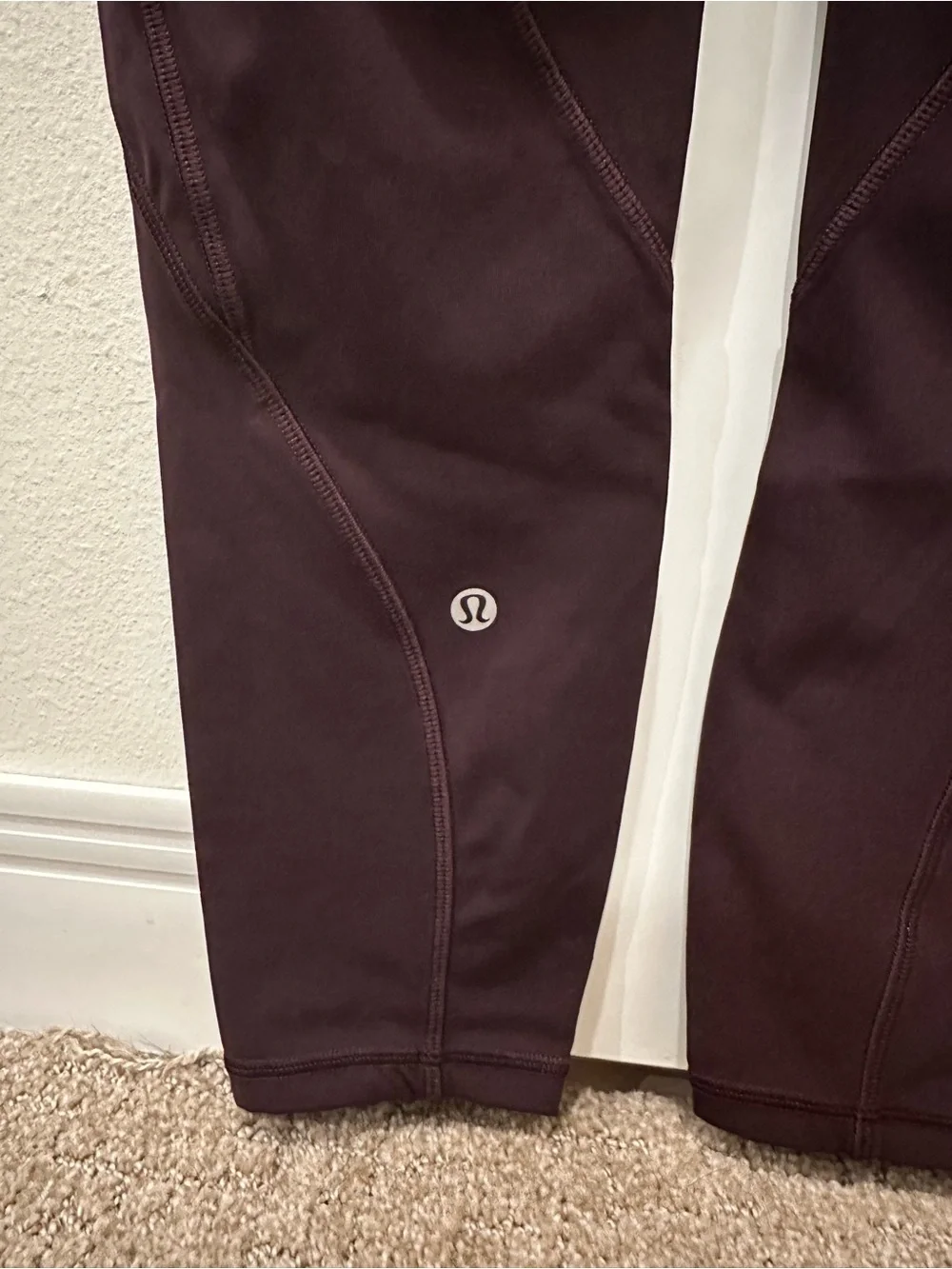 Lululemon Leggings in Deep Burgundy